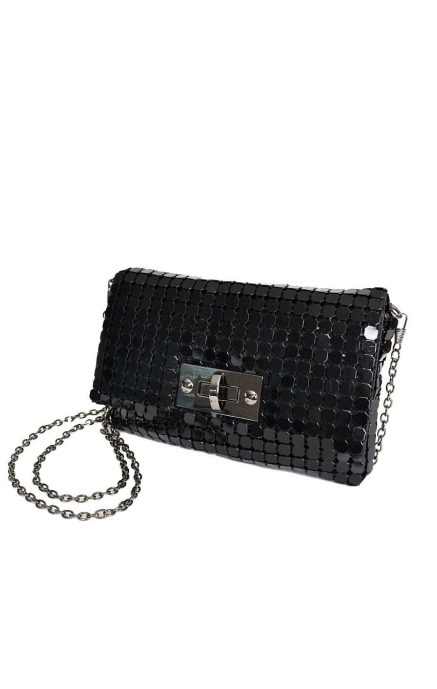 Sacha Drake Bags | Chain Mesh Toggle Front Clutch