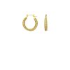 Sacha Drake Earrings | Diamante Twist Mini Hoops