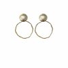 Sacha Drake Earrings | Hammered Hoops